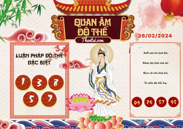 Quan Âm Độ Thế 13/02/2024