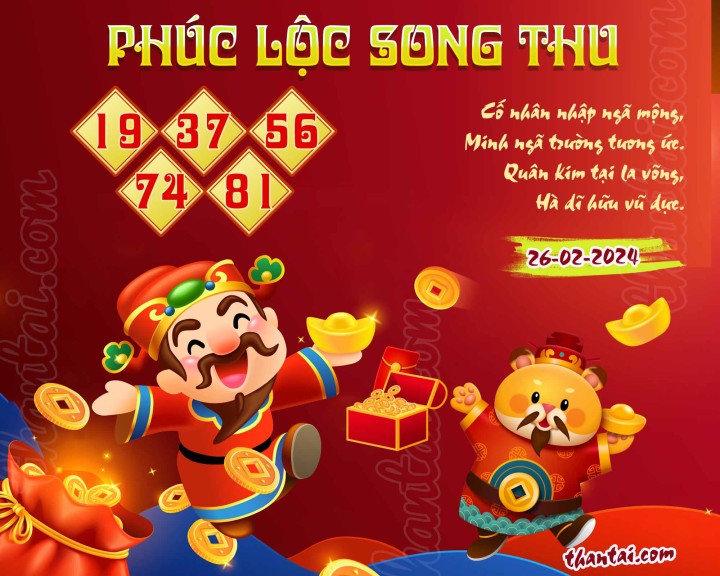 PHÚC LỘC SONG THU 13/02/2024