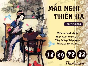 Mẫu Nghi Thiên Hạ 26/02/2024