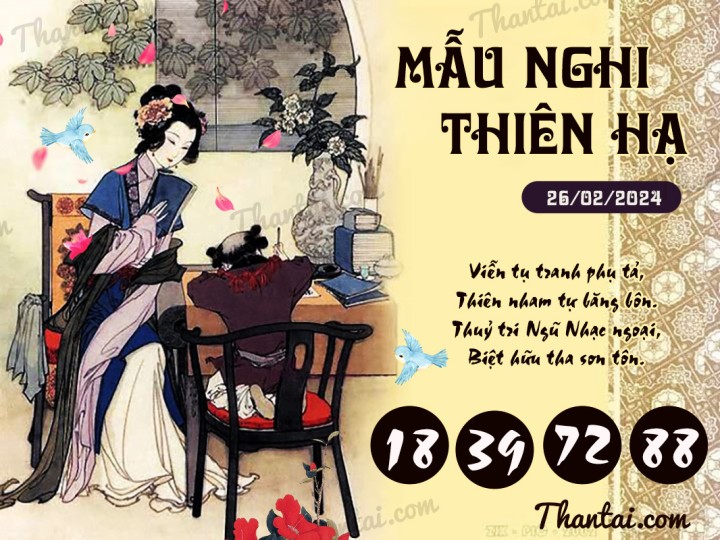 Mẫu Nghi Thiên Hạ 13/02/2024