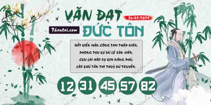Văn Đạt Đức Tôn 13/02/2024