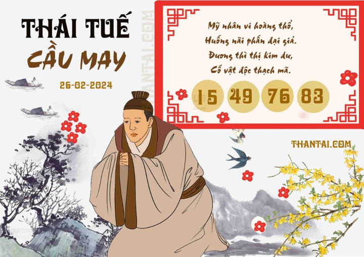 Thái Tuế Cầu May 13/02/2024