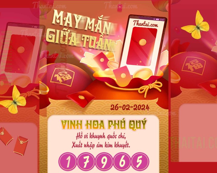 May Mắn Giữa Tuần 13/02/2024