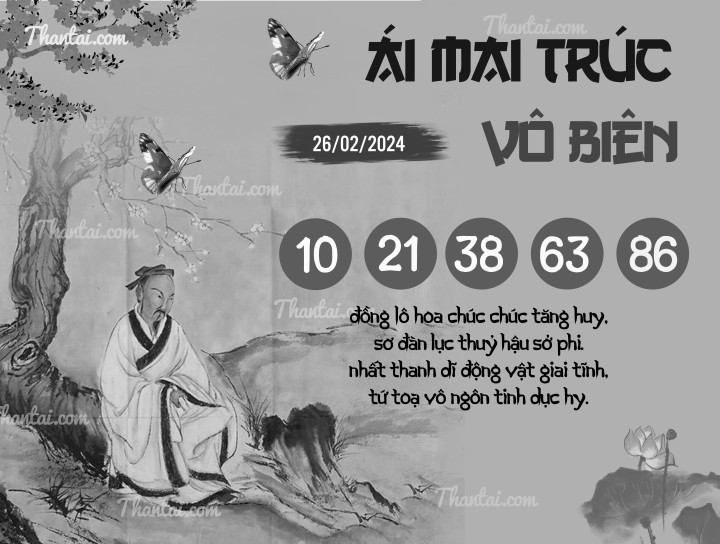 ÁI MAI TRÚC VÔ BIÊN 13/02/2024