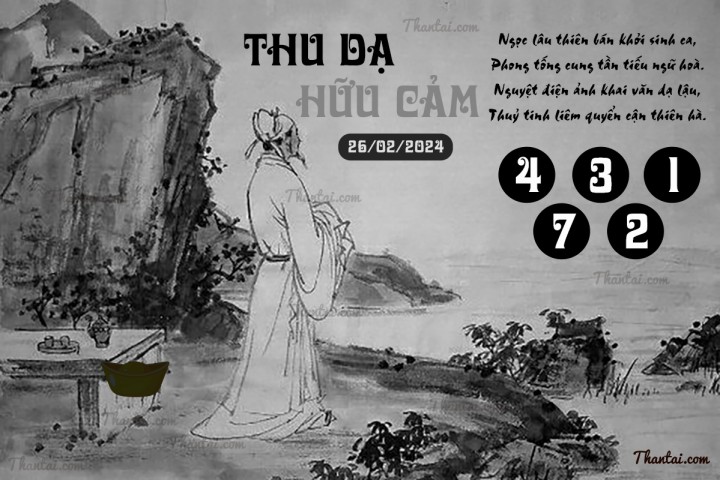 THU DẠ HỮU CẢM 13/02/2024