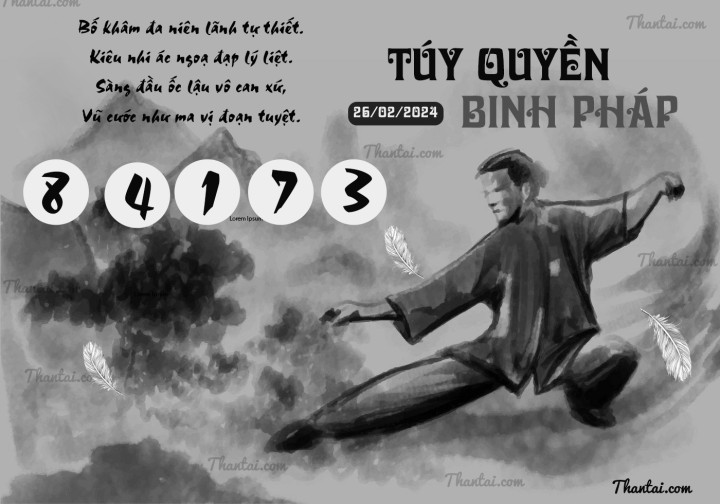 TÚY QUYỀN BINH PHÁP 13/02/2024