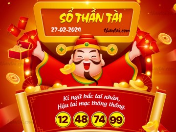 SỔ THẦN TÀI 27/02/2024