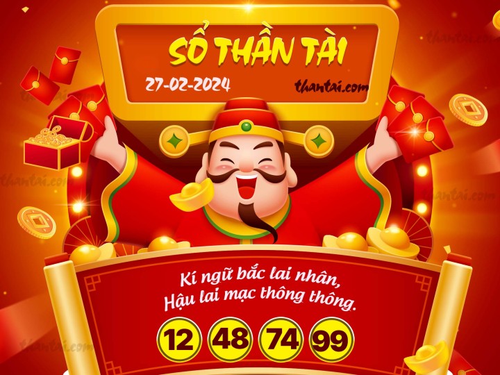 SỔ THẦN TÀI 13/02/2024