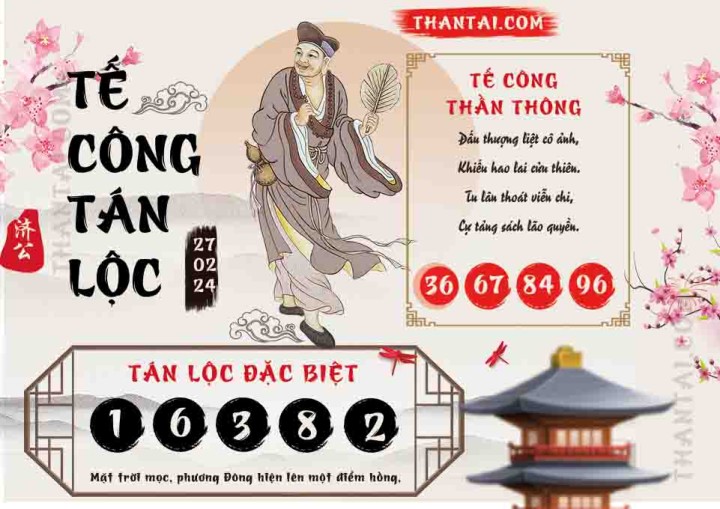 Tế Công Tán Lộc 13/02/2024