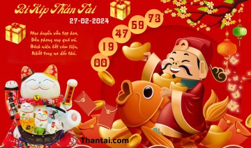 Bí Kíp Thần Tài 27/02/2024