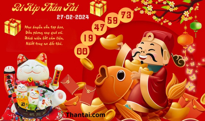 Bí Kíp Thần Tài 13/02/2024