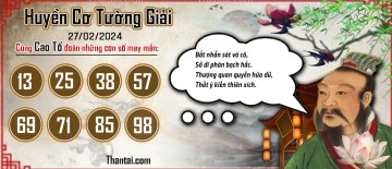 Huyền Cơ Tường Giải 27/02/2024