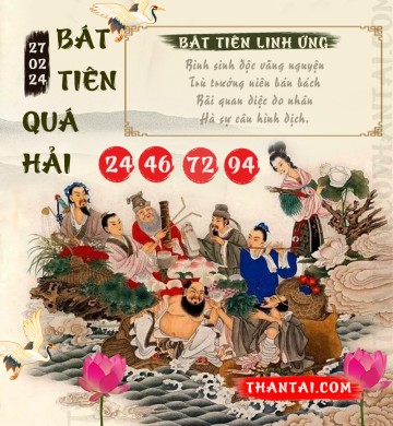 BÁT TIÊN QUÁ HẢI 27/02/2024