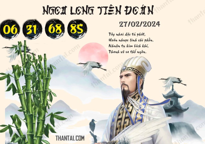 Ngọa Long Tiên Đoán 13/02/2024