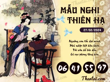 Mẫu Nghi Thiên Hạ 27/02/2024