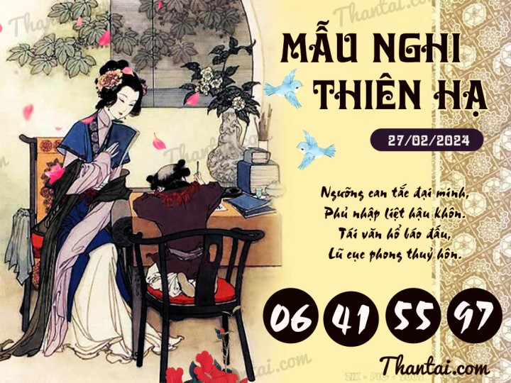 Mẫu Nghi Thiên Hạ 13/02/2024