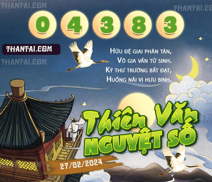 THIÊN VĂN NGUYỆT SỐ 13/02/2024