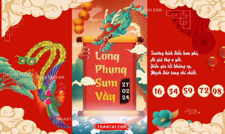 Long Phụng Sum Vầy 13/02/2024