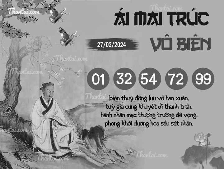 ÁI MAI TRÚC VÔ BIÊN 13/02/2024