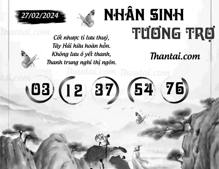 NHÂN SINH TƯƠNG TRỢ 13/02/2024