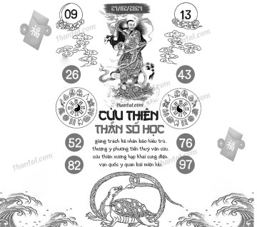 CỬU THIÊN THẦN SỐ HỌC 27/02/2024