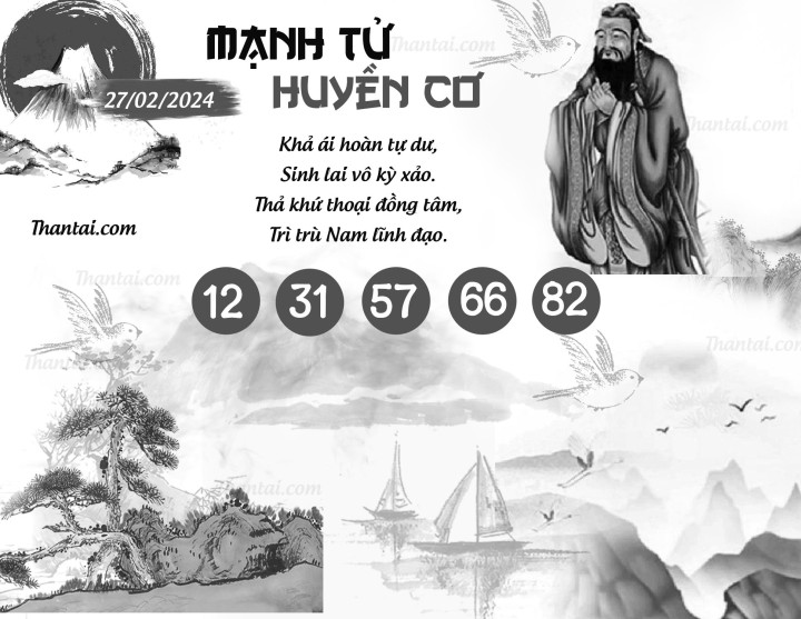 MẠNH TỬ HUYỀN CƠ 13/02/2024