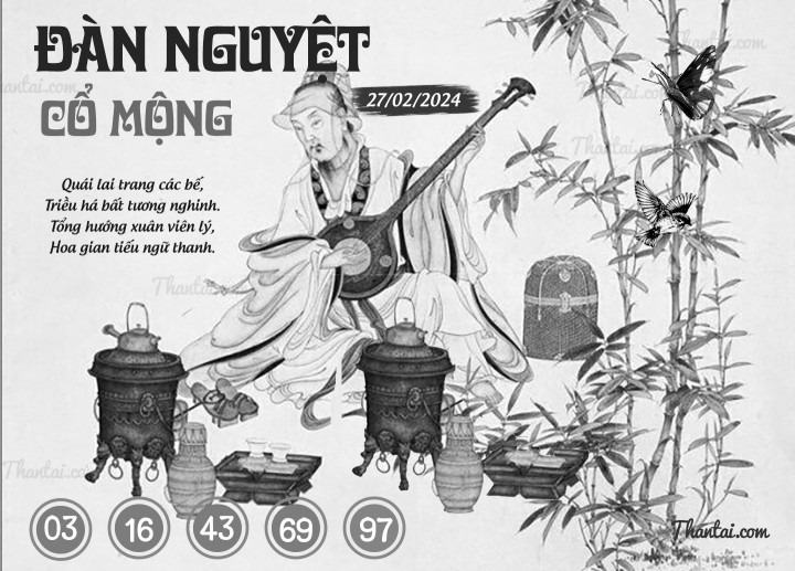 ĐÀN NGUYỆT CỔ MỘNG 13/02/2024