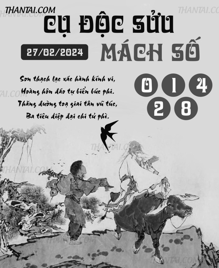 CỤ ĐỘC SỬU MÁCH SỐ 13/02/2024
