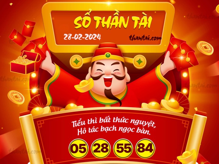 SỔ THẦN TÀI 13/02/2024