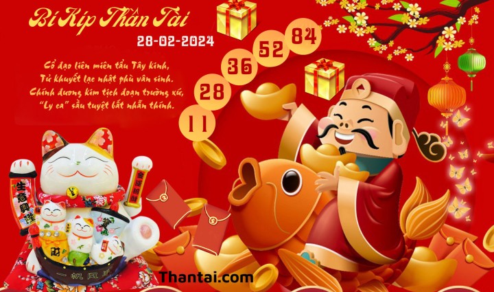 Bí Kíp Thần Tài 13/02/2024