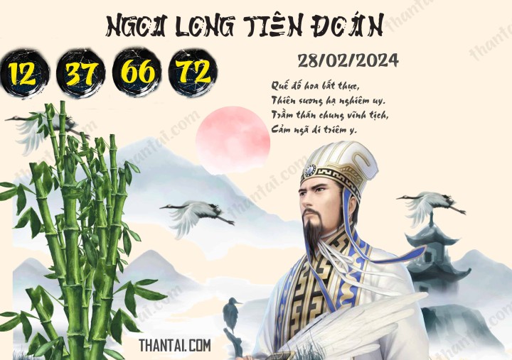 Ngọa Long Tiên Đoán 13/02/2024