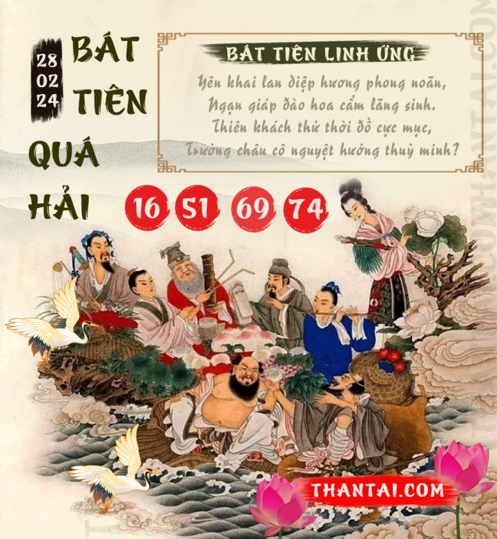 BÁT TIÊN QUÁ HẢI 13/02/2024