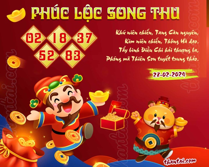 PHÚC LỘC SONG THU 13/02/2024