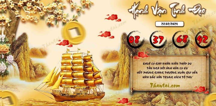 Hạnh Vận Tinh Đạo 13/02/2024