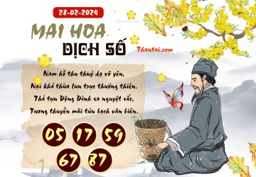 Mai Hoa Dịch Số 28/02/2024