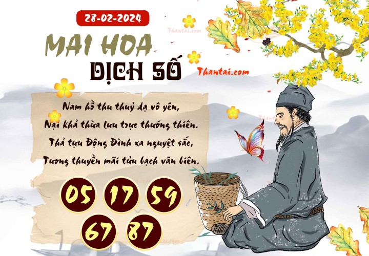 Mai Hoa Dịch Số 13/02/2024
