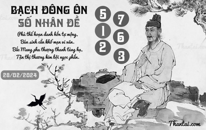 BẠCH ĐÔNG ÔN 13/02/2024