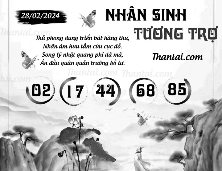 NHÂN SINH TƯƠNG TRỢ 13/02/2024
