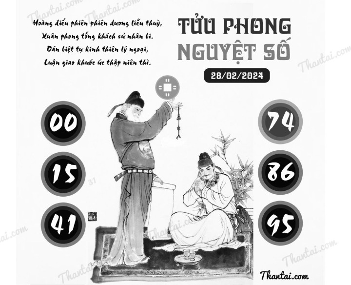 TỬU PHONG NGUYỆT SỐ 13/02/2024