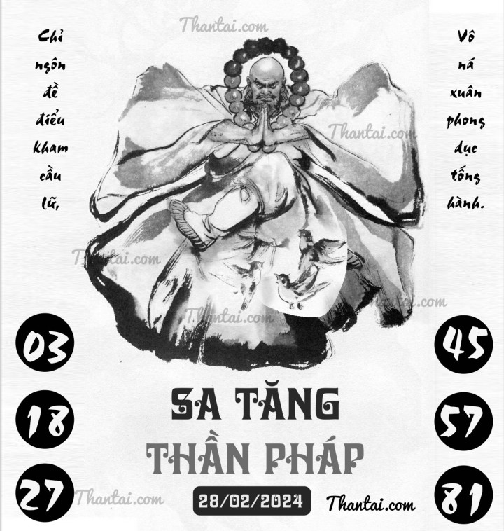 SA TĂNG THẦN PHÁP 13/02/2024