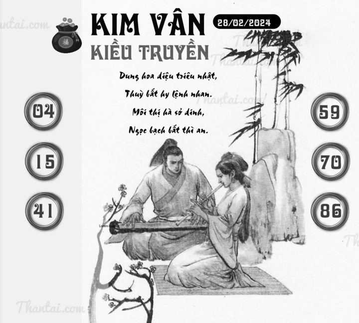KIM VÂN KIỀU TRUYỀN 13/02/2024