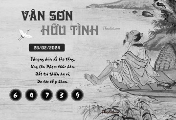 VÂN SƠN HỮU TÌNH 28/02/2024