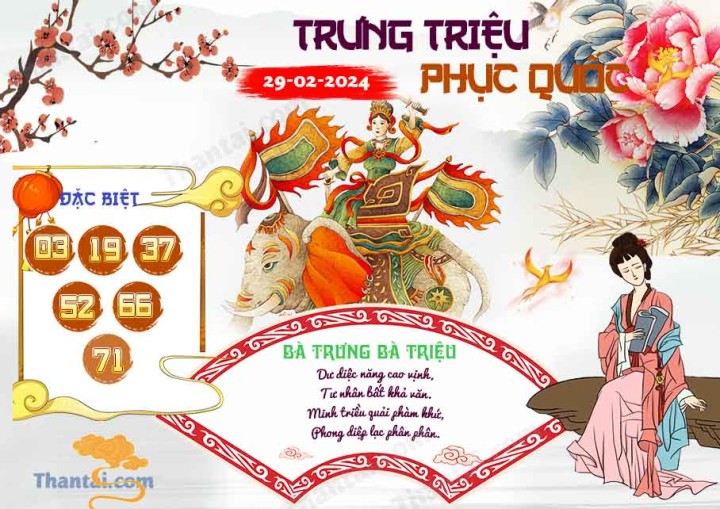 Trưng Triệu Phục Quốc 14/02/2024