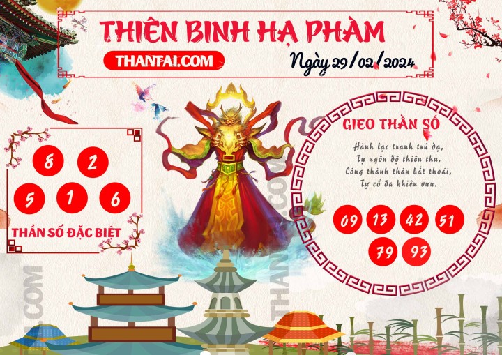Thiên Binh Hạ Phàm 14/02/2024