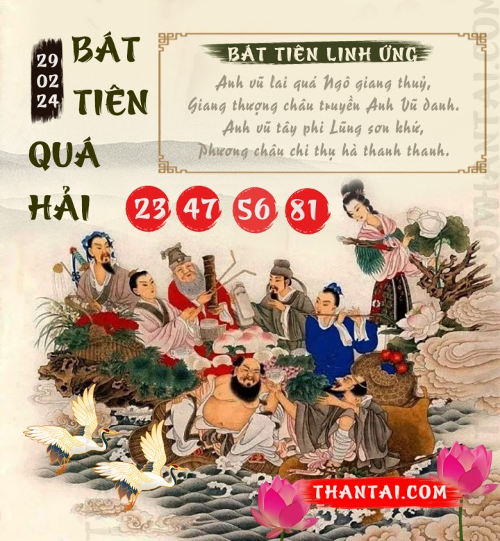 BÁT TIÊN QUÁ HẢI 14/02/2024