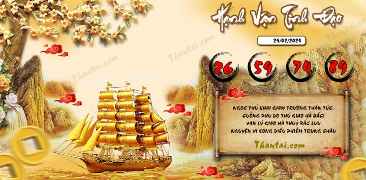 Hạnh Vận Tinh Đạo 14/02/2024