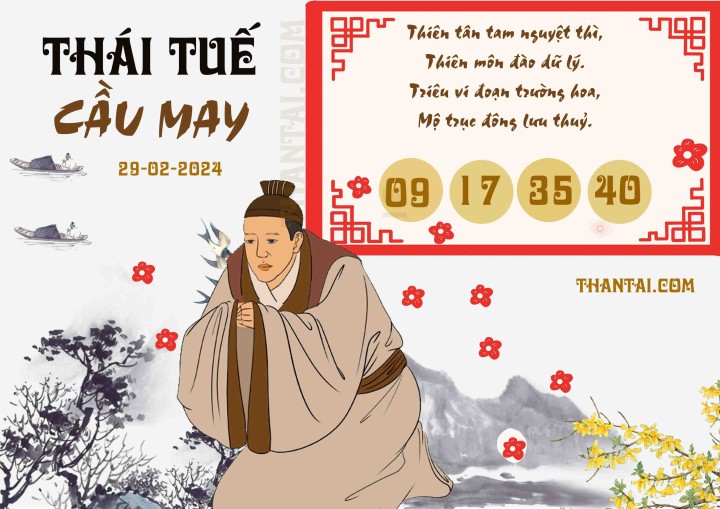Thái Tuế Cầu May 14/02/2024
