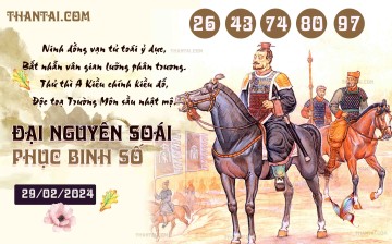 Đại Nguyên Soái 29/02/2024