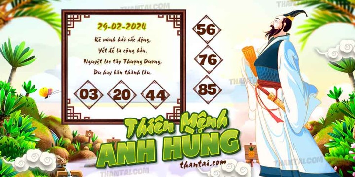 THIÊN MỆNH ANH HÙNG 14/02/2024