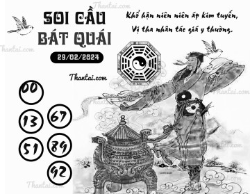 SOI CẦU BÁT QUÁI 29/02/2024